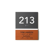 Табличка с именем и номером кабинета — "Dragon" Дизайн