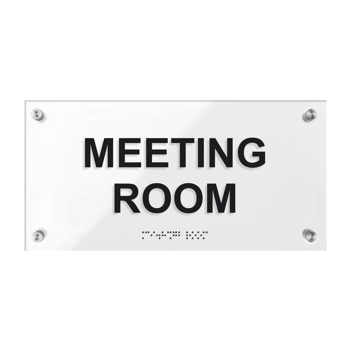 Meeting Room Signs - Acrylic Door Plate "Classic" Design Meeting Room Signs - Acrylic Door Plate "Classic" Design