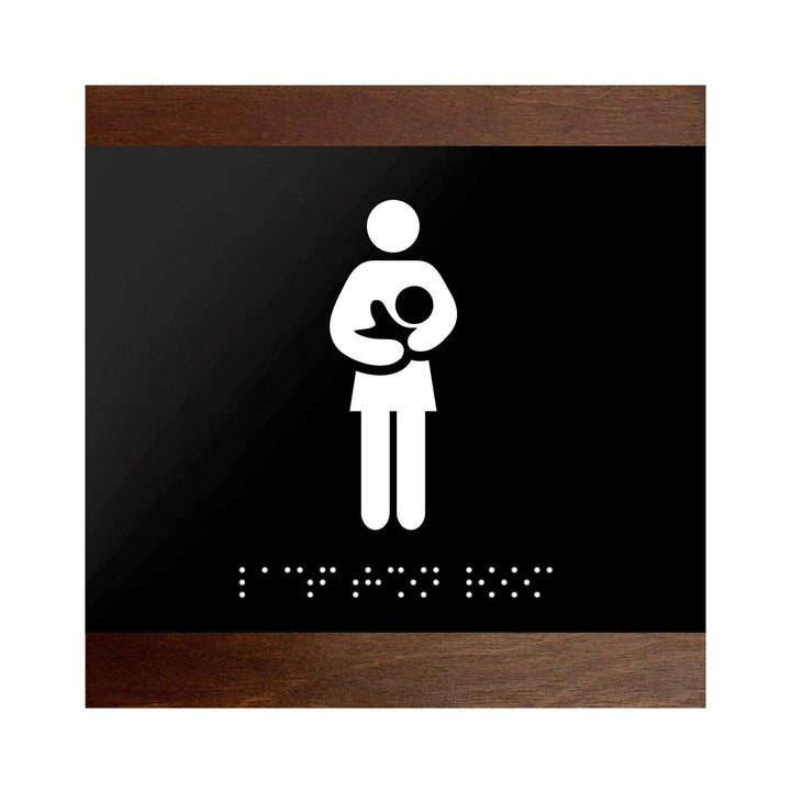 Табличка "Комната Матери и Ребенка": Дерево и акрил — "Buro" Дизайн Табличка "Комната Матери и Ребенка": Дерево и акрил — "Buro" Дизайн