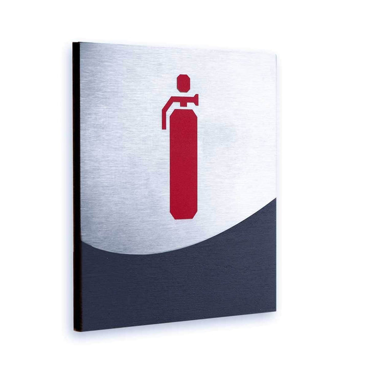 Fire Extinguisher Wall Sign Information signs Anthracite Gray Bsign Fire Extinguisher Wall Sign Information signs Anthracite Gray Bsign