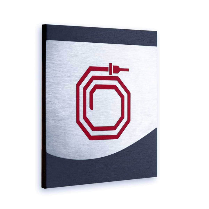 Hydrant Steel Wall Sign Information signs Anthracite Gray Bsign Hydrant Steel Wall Sign Information signs Anthracite Gray Bsign