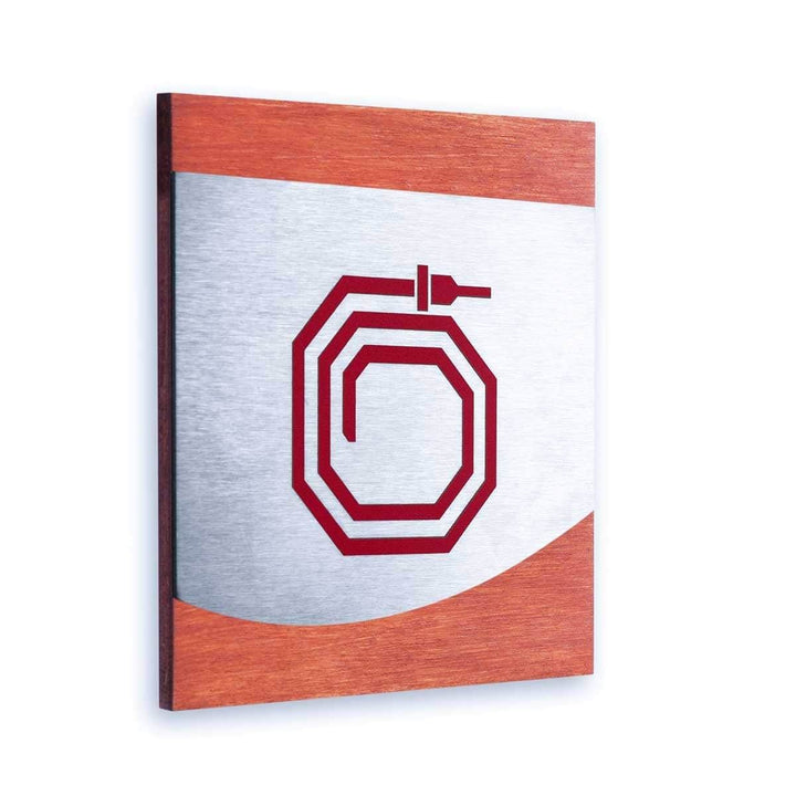 Hydrant Steel Wall Sign Information signs Redwood Bsign Hydrant Steel Wall Sign Information signs Redwood Bsign