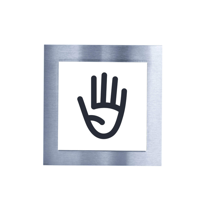 Staff Only Steel Door Signs Information signs white / bkack pictogtam Bsign Staff Only Steel Door Signs Information signs white / bkack pictogtam Bsign
