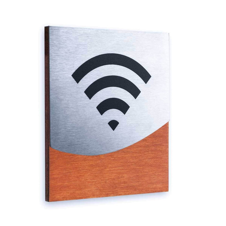 Steel Wi-Fi Signs Information signs Walhunt Bsign Steel Wi-Fi Signs Information signs Walhunt Bsign