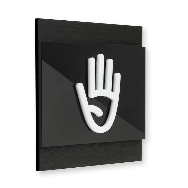Employees Only Wooden Door Signs Information signs Dark Wenge Bsign Employees Only Wooden Door Signs Information signs Dark Wenge Bsign