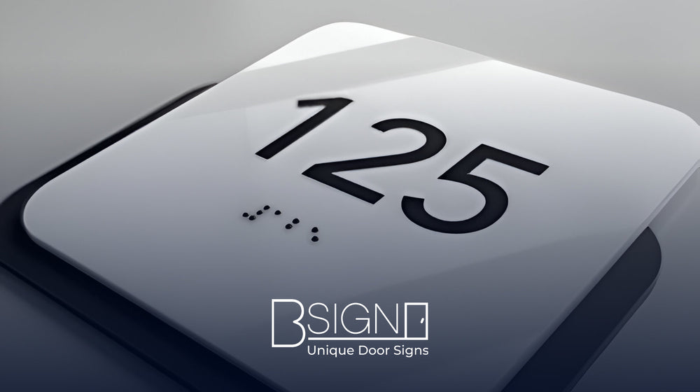 Новый уровень интерьерной навигации: таблички «Elegant» от Bsign
