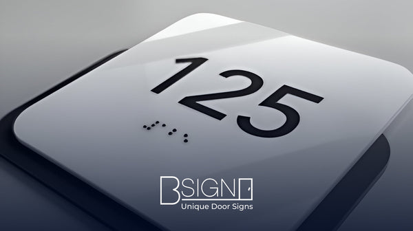 Новый уровень интерьерной навигации: таблички «Elegant» от Bsign