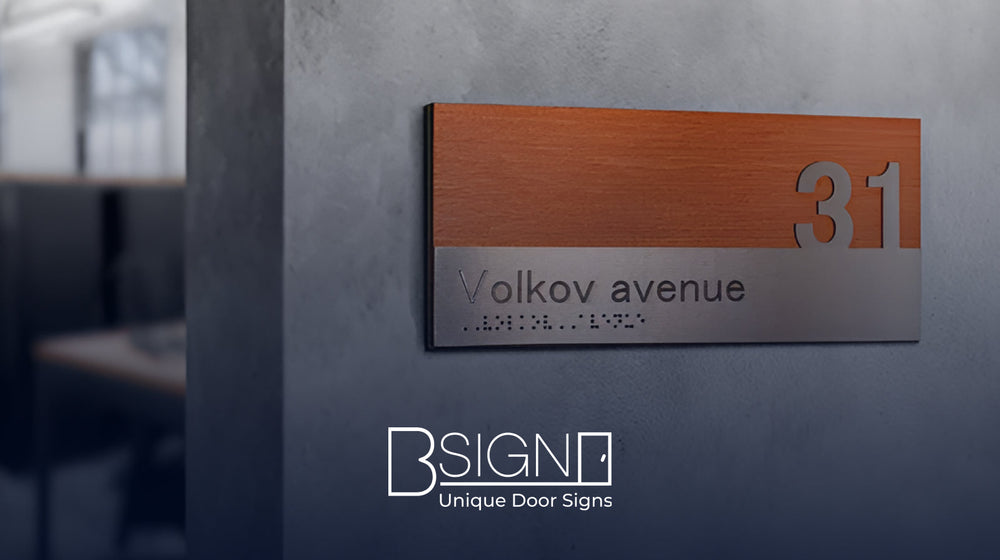 Індивідуальні таблички на двері: як зробити кожну кімнату унікальною