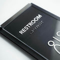 Information signs Meeting Room Sign: Wood & Stainless Steel Plate — "Otherside" Design - Photo #8