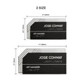Door Signs Office Door Number Sign with Personalized Name: Stainless Steel & Wood  — " Authentic " Design - Photo #3