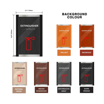 Information signs Fire Extinguisher Wall Sign "Otherside" Design - Photo #3