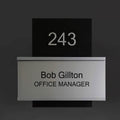 Door Signs Room Number Sign with Name Plate: Wood & Acrylic Sign - Photo #5
