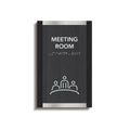 Information signs Meeting Room Sign: Wood & Stainless Steel Plate — "Otherside" Design - Photo #1