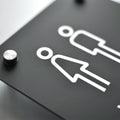 a close up of a black sign with white lettering - Photo #8