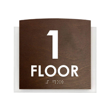 Floor Signs - Sign For 1st Floor "Scandza" Design - Photo #9