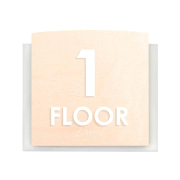 Floor Signs - Sign For 1st Floor "Scandza" Design - Photo #12