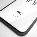 Акрилова табличка "WC" — "Elegant" дизайн - Photo #7
