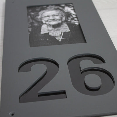 Door Numbers - Door Number With Custom Photo