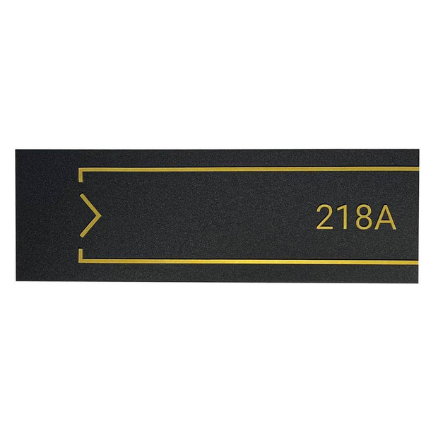 Door Numbers - Door Number Sign Acrylic & Wood - Strict Style