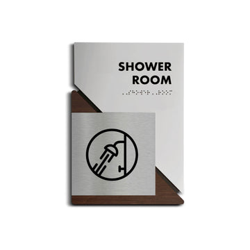Information signs Shower Signage - "Creative" Design - Photo #1