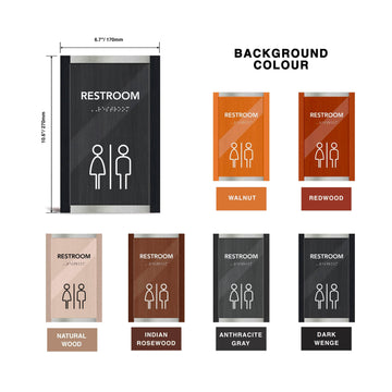Information signs Utility Room Door Sign - Wood Door Plate "Otherside" Design - Photo #4
