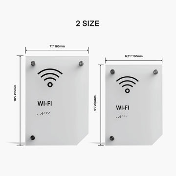 two sizes of wifi boxes with measurements - Photo #5