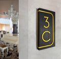 Door Numbers - Door Number Sign - Interior Wall Plate - Photo #1