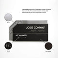 Door Signs Office Door Number Sign with Personalized Name: Stainless Steel & Wood  — " Authentic " Design - Photo #5