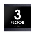 Floor Signs - 3rd Floor Sign "Buro" Design - Photo #7