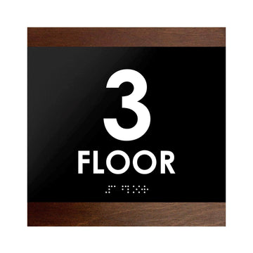 Floor Signs - 3rd Floor Sign "Buro" Design - Photo #8