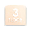Floor Signs - 3rd Floor Sign "Scandza" Design - Photo #12