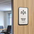 Акриловая табличка «Meeting Room» — "Elegant" дизайн - Photo #1