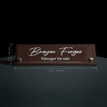 Desk sign Desk Name Sign - Office Decor - Photo #4