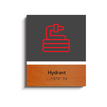 Information signs Fire Hydrant Office Sign "Dragon" Design - Photo #1