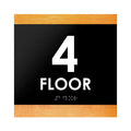 Floor Signs - 4th Floor Sign "Buro" Design - Photo #11