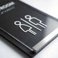 Information signs Interior Acrylic & Wood Sign for Kitchen "Otherside" Design - Photo #9