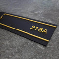 Door Numbers - Door Number Sign Acrylic & Wood - Strict Style - Photo #7