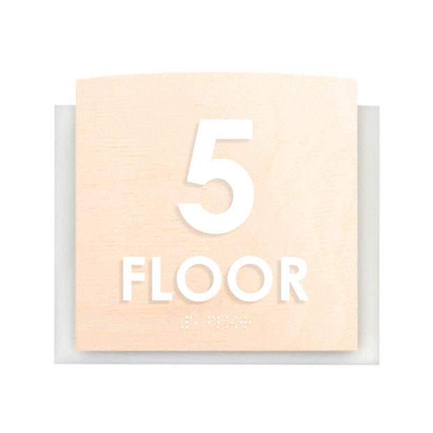 Floor Signs - 5s Floor Sign "Scandza" Design