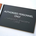 Door Numbers Office Number Sign with Custom Text: Wood & Acrylic Plate — "Dragon" Design - Photo #3