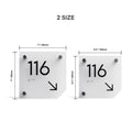 a white clock with two numbers on it - Photo #4