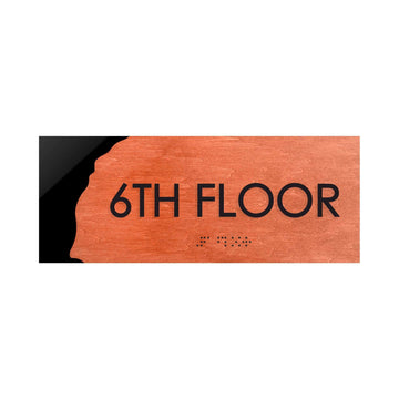 Floor Signs - 6ft Floor Sign "Sherwood" Design - Photo #4