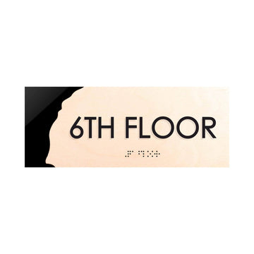 Floor Signs - 6ft Floor Sign "Sherwood" Design - Photo #6