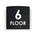Floor Signs - 6ft Floor Sign "Scandza" Design - Photo #7