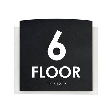 Floor Signs - 6ft Floor Sign "Scandza" Design - Photo #7
