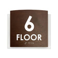 Floor Signs - 6ft Floor Sign "Scandza" Design - Photo #9