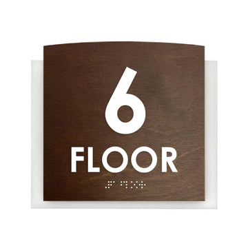 Floor Signs - 6ft Floor Sign "Scandza" Design - Photo #9