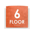 Floor Signs - 6ft Floor Sign "Scandza" Design - Photo #10