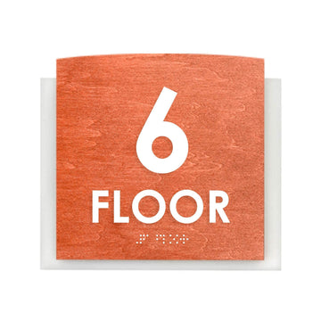Floor Signs - 6ft Floor Sign "Scandza" Design - Photo #10