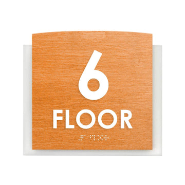 Floor Signs - 6ft Floor Sign "Scandza" Design - Photo #11