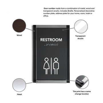 Information signs Wi-Fi Signs: Steel Sign — "Otherside" Design - Photo #5